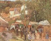 A Fair at the Hermitage near Pontoisem, Camille Pissarro